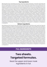 NUMBUZIN No.9 mask — Two sheets. Targeted formulas. Read the upper and lower mask ingredients in full.