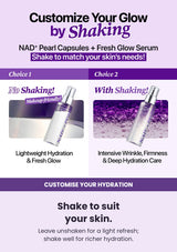 Shake to suit your skin. Leave unshaken for a light refresh; shake well for richer hydration.