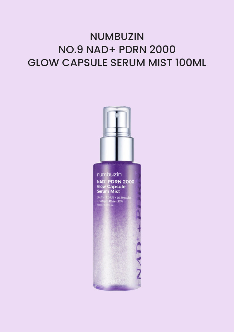 NUMBUZIN No.9 NAD+ PDRN 2000 Glow Capsule Serum Mist 100ml