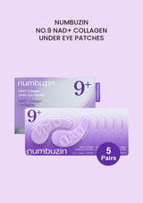 NUMBUZIN No. 9 NAD+ Collagen Under Eye Patches (1 Box = 5 Patches)