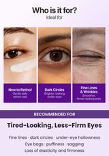 Numbuzin No.9 eye cream recommended for retinol beginners, dark circles and fine lines