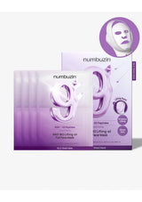 Numbuzin No.9 NAD+ Bio Lifting-sil Full Face Mask four-mask box packshot
