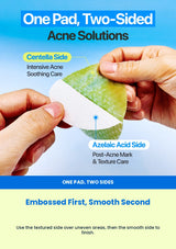 Numbuzin No.0 dual-sided toner pad with centella and azelaic acid sides