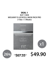 [MOLVANY] D-lockcell Mask Pack Pro (1 Box = 5 Masks X 17g)