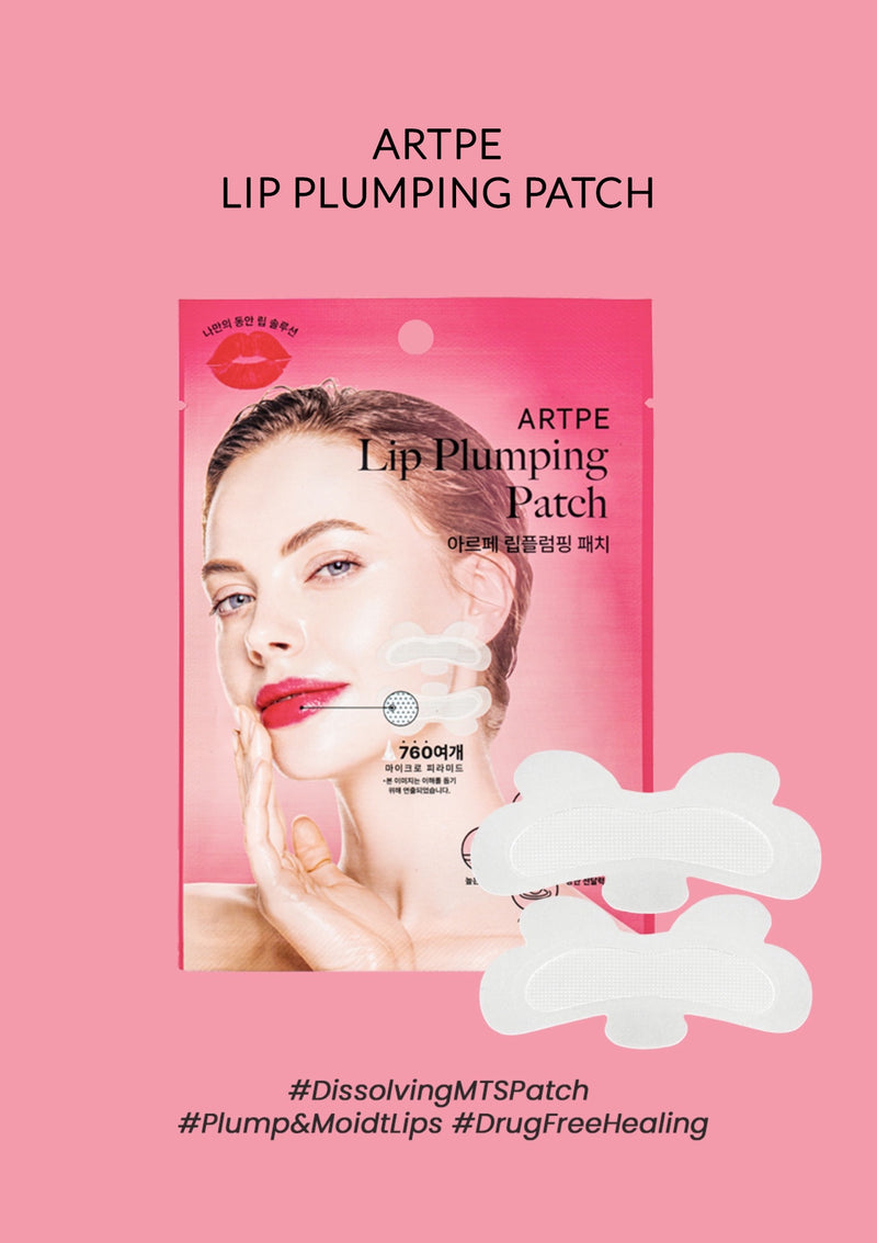 [ARTPE] Lip Plumping Patch (1 Piece =  2 Patches x 18mg each)