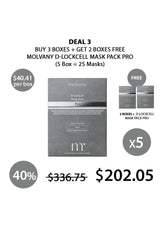 [MOLVANY] D-lockcell Mask Pack Pro (1 Box = 5 Masks X 17g)