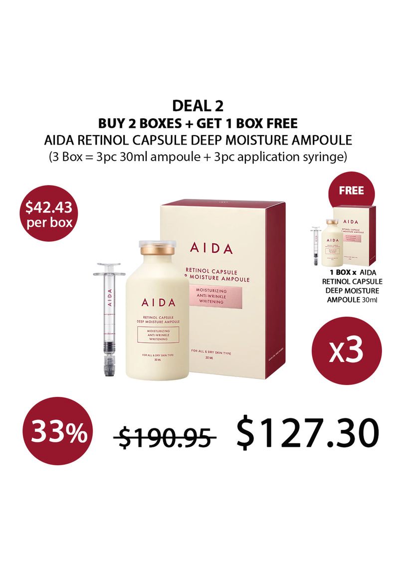 [AIDA] Retinol Capsule Deep Moisture Ampoule 30ml