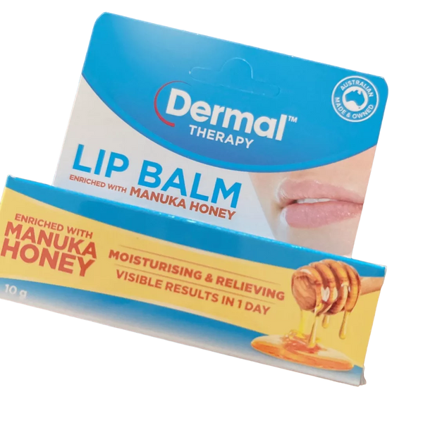 [DERMAL THERAPY] Lip Balm Enriched With Manuka Honey 10g