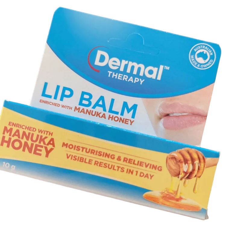 [DERMAL THERAPY] Lip Balm Enriched With Manuka Honey 10g