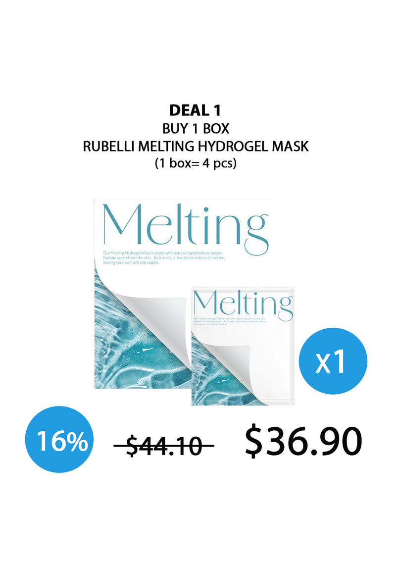 [RUBELLI] Melting Hydrogel Mask 4 Sheets