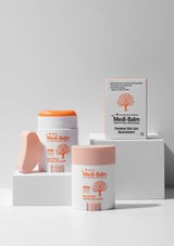 Medi-Balm skincare products on a white background