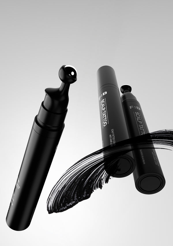 [FORBEAUT] Scalp Tattoo | Dandruff Scalp Brush | Hyper Deep Cleansing Scalp Scaler | Sleek Wax