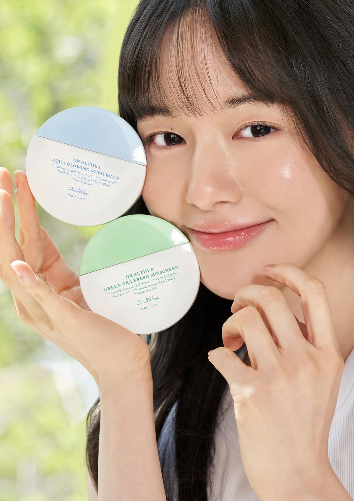 [DR ALTHEA]  Aqua Glowing | Green Tea Fresh Sunscreen SPF50+ PA++++ 45ml
