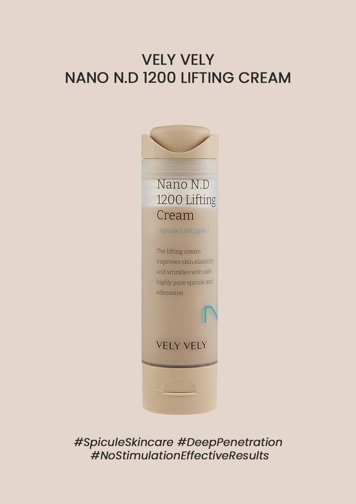 [VELY VELY] Nano N.D 1200 Lifting Cream 50ml – COCOMO