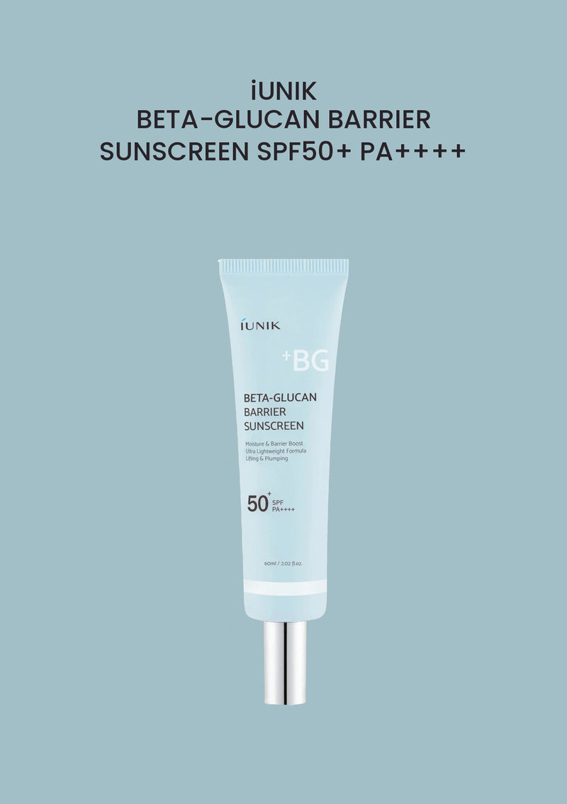 iUNIK Beta-Glucan Barrier Sunscreen 60ml product packshot
