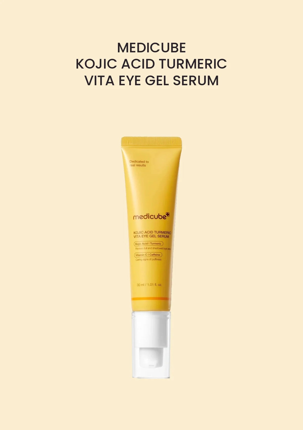 Medicube Kojic Acid Turmeric Vita Eye Gel Serum 30ml — COCOMO main product image