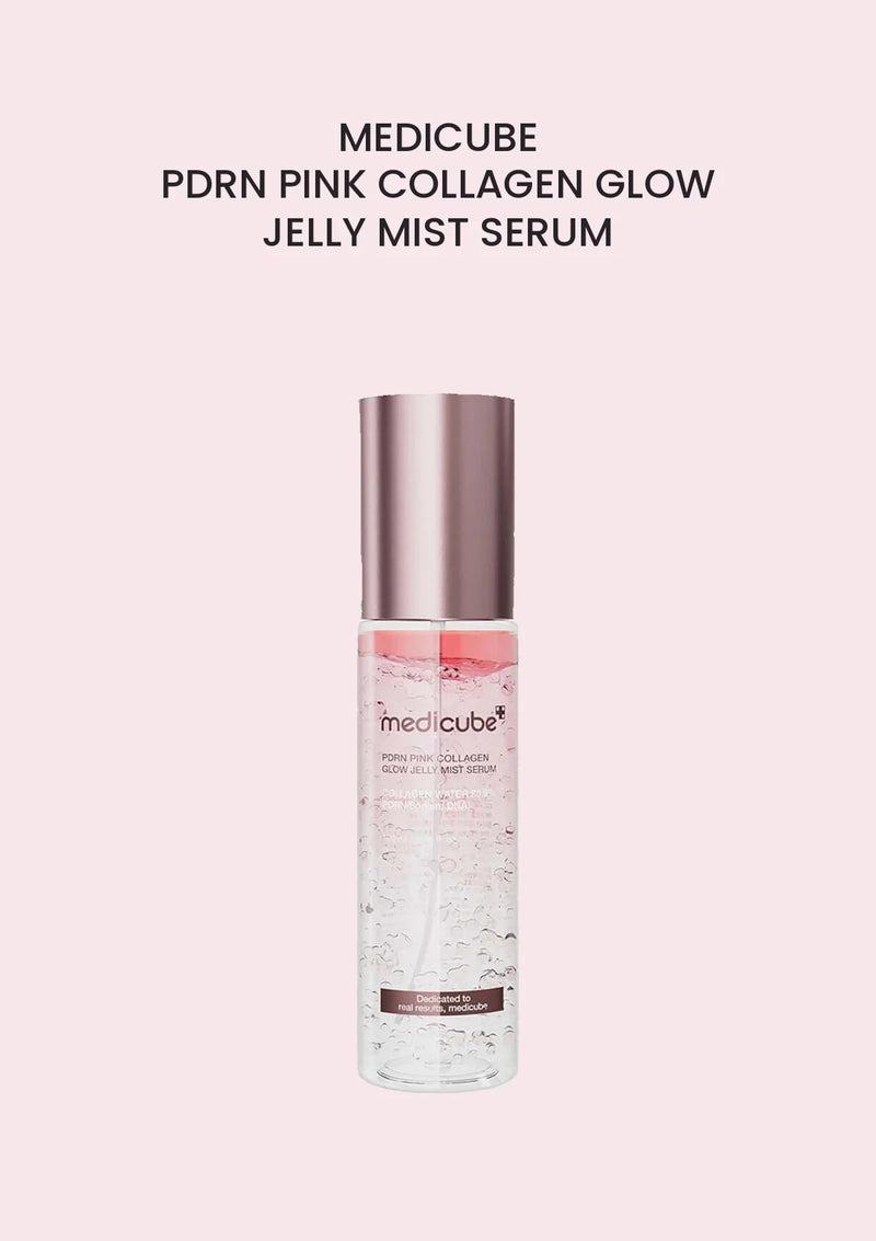 Medicube PDRN Pink Collagen Glow Jelly Mist Serum 100ml — Pink PDRN range main image