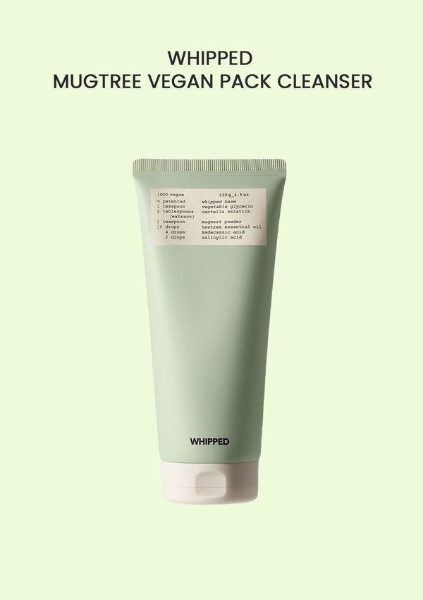 [WHIPPED]  Mugtree Vegan Pack Cleanser 130g