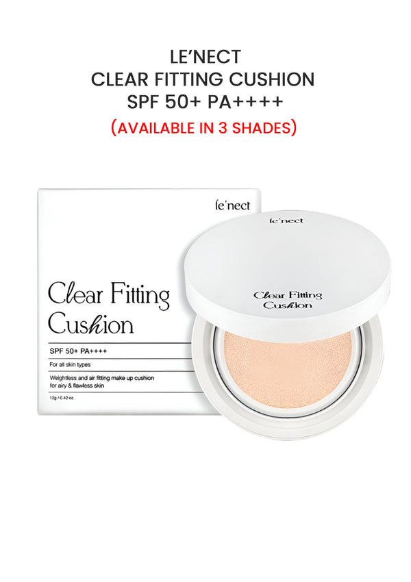[LE'NECT]  Clear Fitting Cushion SPF 50+ PA++++ 12g