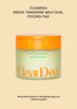 [CLEARDEA] Green Tangerine Mild Dual Peeling Pad 140ml (70 Pads)