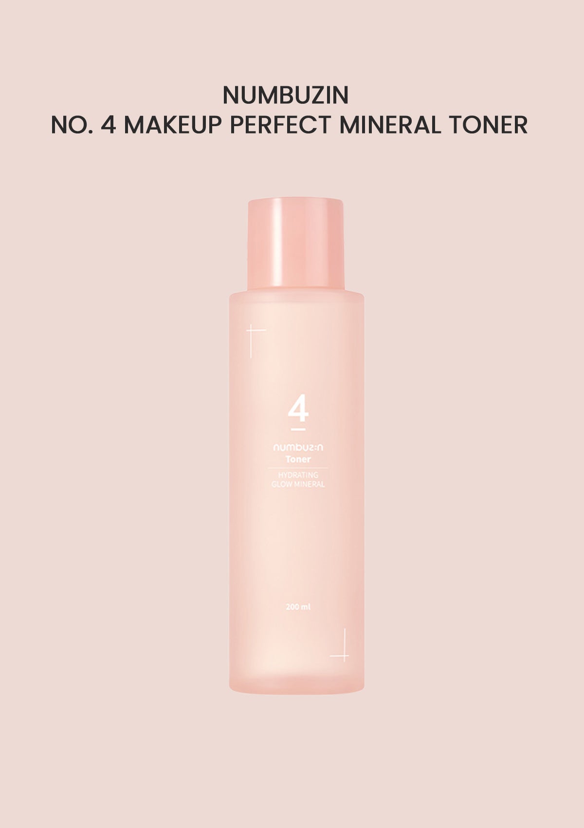 [NUMBUZIN] No.4 Hydrating Glow Mineral Toner 200ml