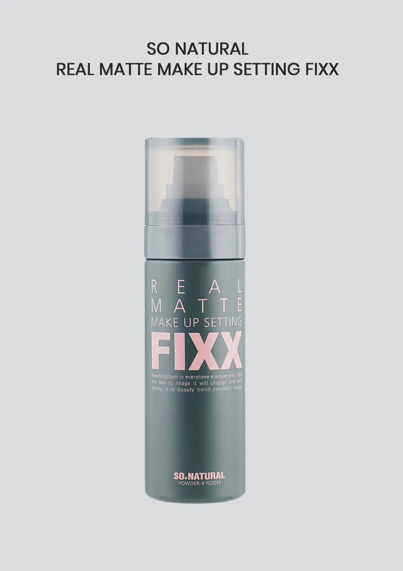 SO NATURAL Real Matte Make Up Setting Fixx 75ml