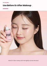 SO NATURAL setting fixer used before or after makeup