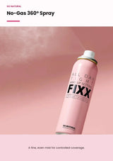 SO NATURAL setting fixer no-gas 360 degree spray