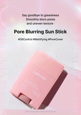 CELIMAX Oil Control Mattifying Sun Stick — Sun protection with a pore-blurring finish