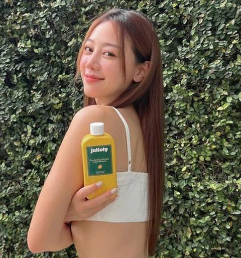 Archive photograph of Tasha with JULIOLY Silk Keratin Repair Treatment