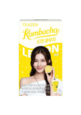 TEAZEN Kombucha lemon — one 50g box of ten 5g sticks