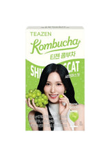 TEAZEN Kombucha shine muscat — one 50g box of ten 5g sticks