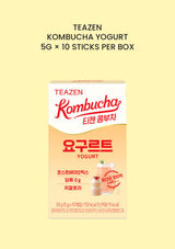 TEAZEN Kombucha Yogurt — one 50g box of ten 5g sticks, COCOMO main image