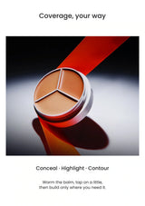 TFIT Cover Up Pro Concealer — blendable three-colour balm