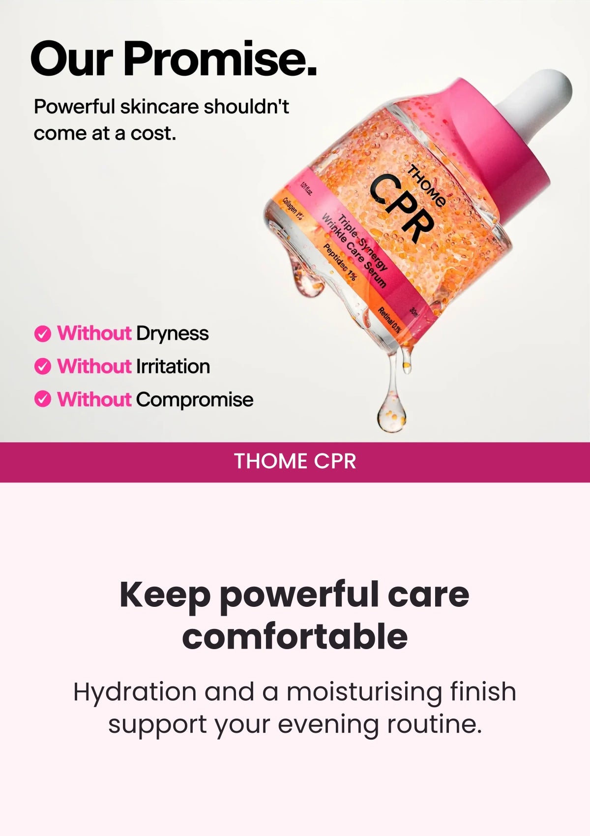 THOME CPR — Our promise