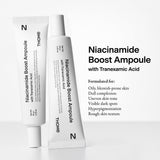 THOME Niacinamide Boost Ampoule 30g – official product information panel 3