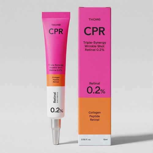 [THOME] CPR Triple-Synergy Wrinkle Shot Retinal 0.2% 15ml — original packaging