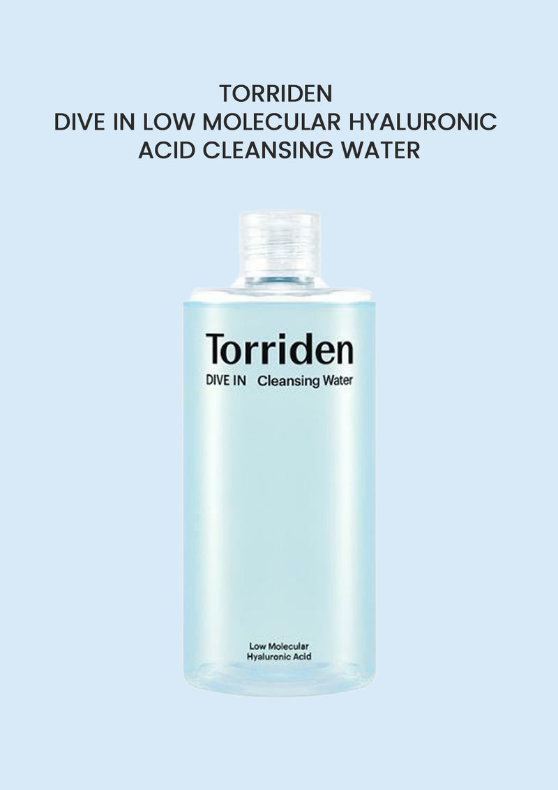 [TORRIDEN] Dive In Low Molecular Hyaluronic Acid Cleansing Water 400ml