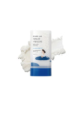 Skincare product with packaging on a white background