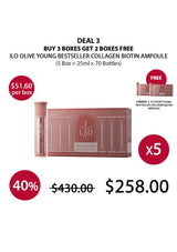 [ILO] Olive Young Bestseller Collagen Biotin Ampoule (1 Box = 25ml × 14 Bottles)