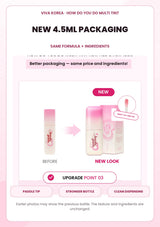 VIVA KOREA Multi Tint new 4.5ml packaging with same formula and ingredients
