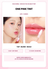 VIVA KOREA Multi Tint Pink lip and cheek colour
