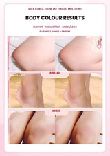 VIVA KOREA Multi Tint Pink results for elbows ankles feet knees and legs