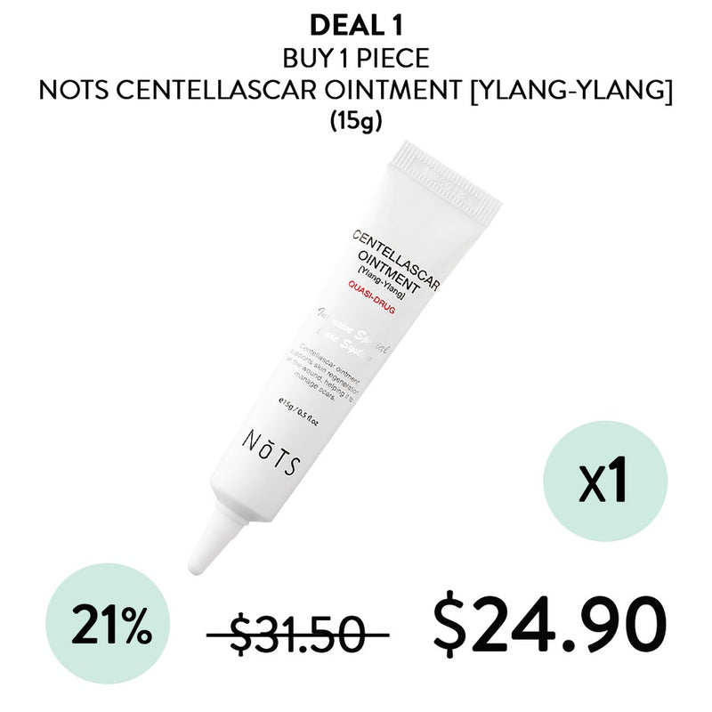 [NOTS] Centella Scar Ointment [Ylang-Ylang] 15g