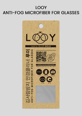 [LOOY] Anti-fog Microfiber Eyeglasses Wipe Cloth - COCOMO