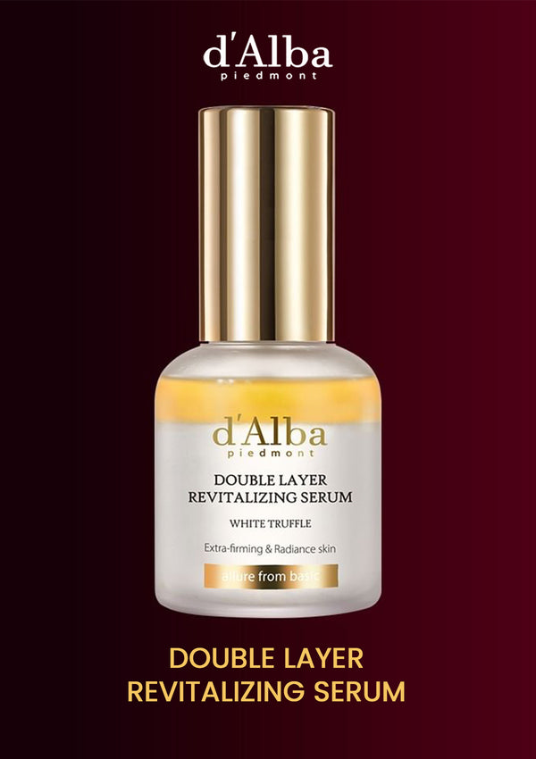 [d'Alba] White Truffle Double Layer Revitalizing Serum 30ml - COCOMO