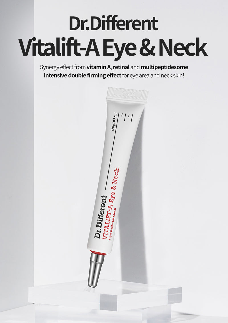 [DR.DIFFERENT] Vitalift- A Eye & Neck Night Treatment Cream 20g - COCOMO