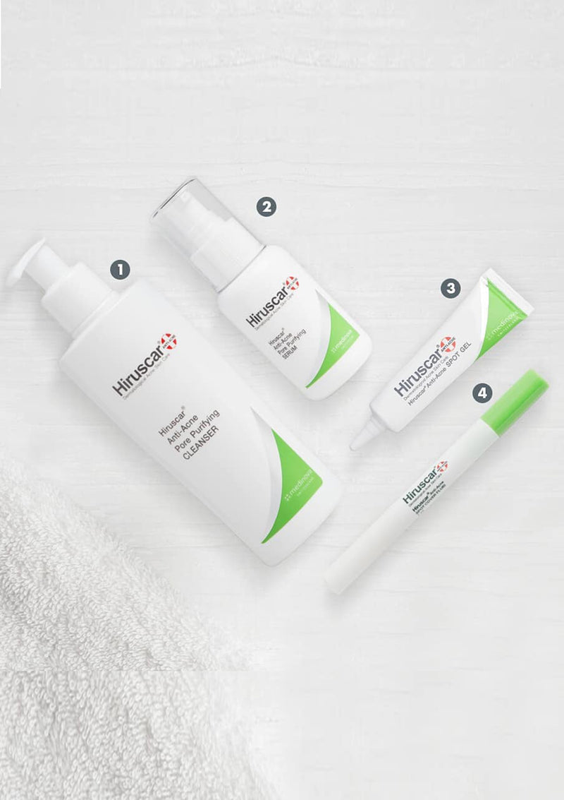 [Hiruscar] Anti-Acne Full Range Skincare | Reduce Pimple and Inflammation - COCOMO