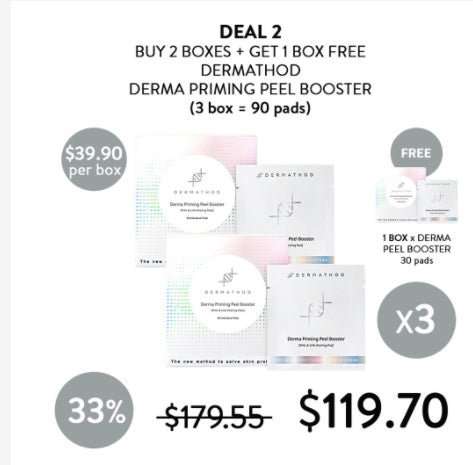 [DERMATHOD] Priming Peel Booster Pad - COCOMO