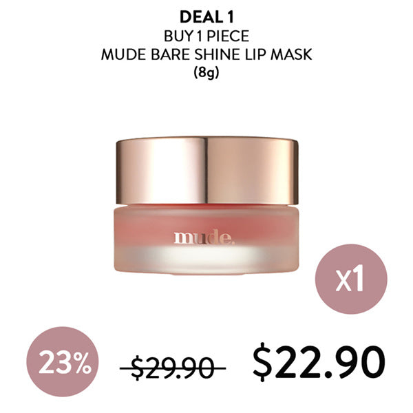 [MUDE] Bare Shine Lip Mask 8g - COCOMO